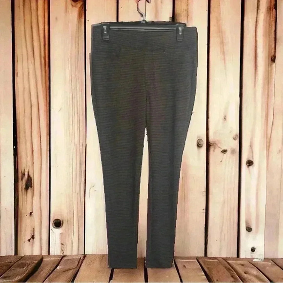 Seven7 Jeans Women's Pintuck Pull On Pant In Window Pane Size Medium Plaid - Picture 4 of 5